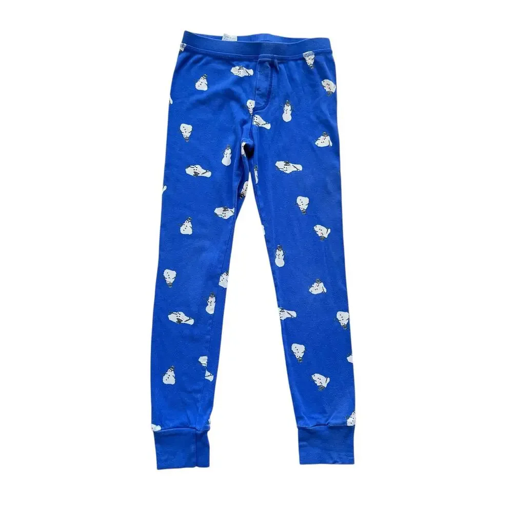Crewcuts Melting Snowman Pajamas Size 12
